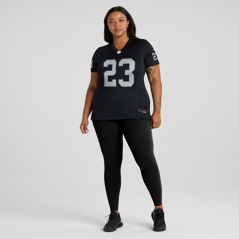 Dylan Laube Las Vegas Raiders Women's Game Jersey - Black - Nike