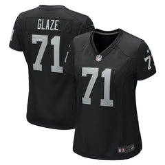DJ Glaze Las Vegas Raiders Women's Game Jersey - Black - Nike