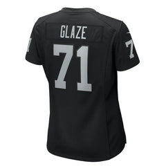DJ Glaze Las Vegas Raiders Women's Game Jersey - Black - Nike