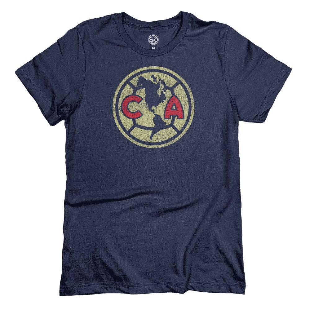 Club America 1863FC Color Badge T-Shirt Navy