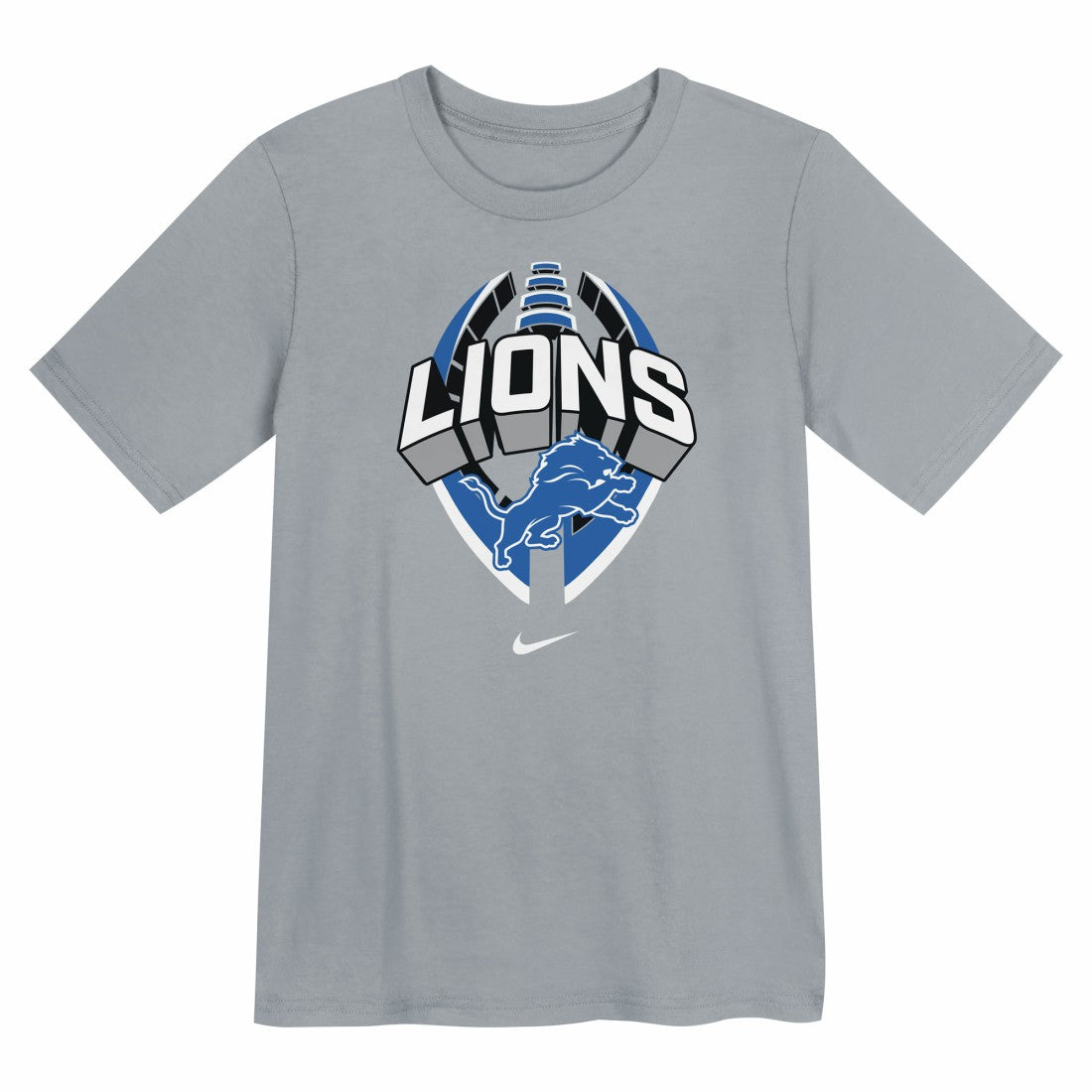 Detroit Lions Preschool Icon Legend Dri-FIT T-Shirt - Gray - Nike