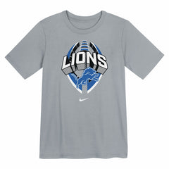Detroit Lions Preschool Icon Legend Dri-FIT T-Shirt - Gray - Nike