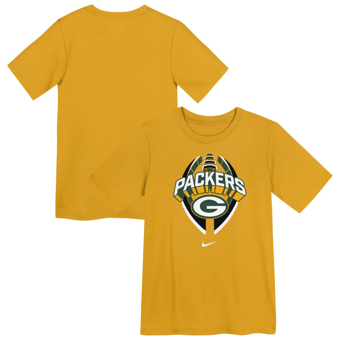 Green Bay Packers Preschool Icon Legend Dri-FIT T-Shirt - Gold - Nike