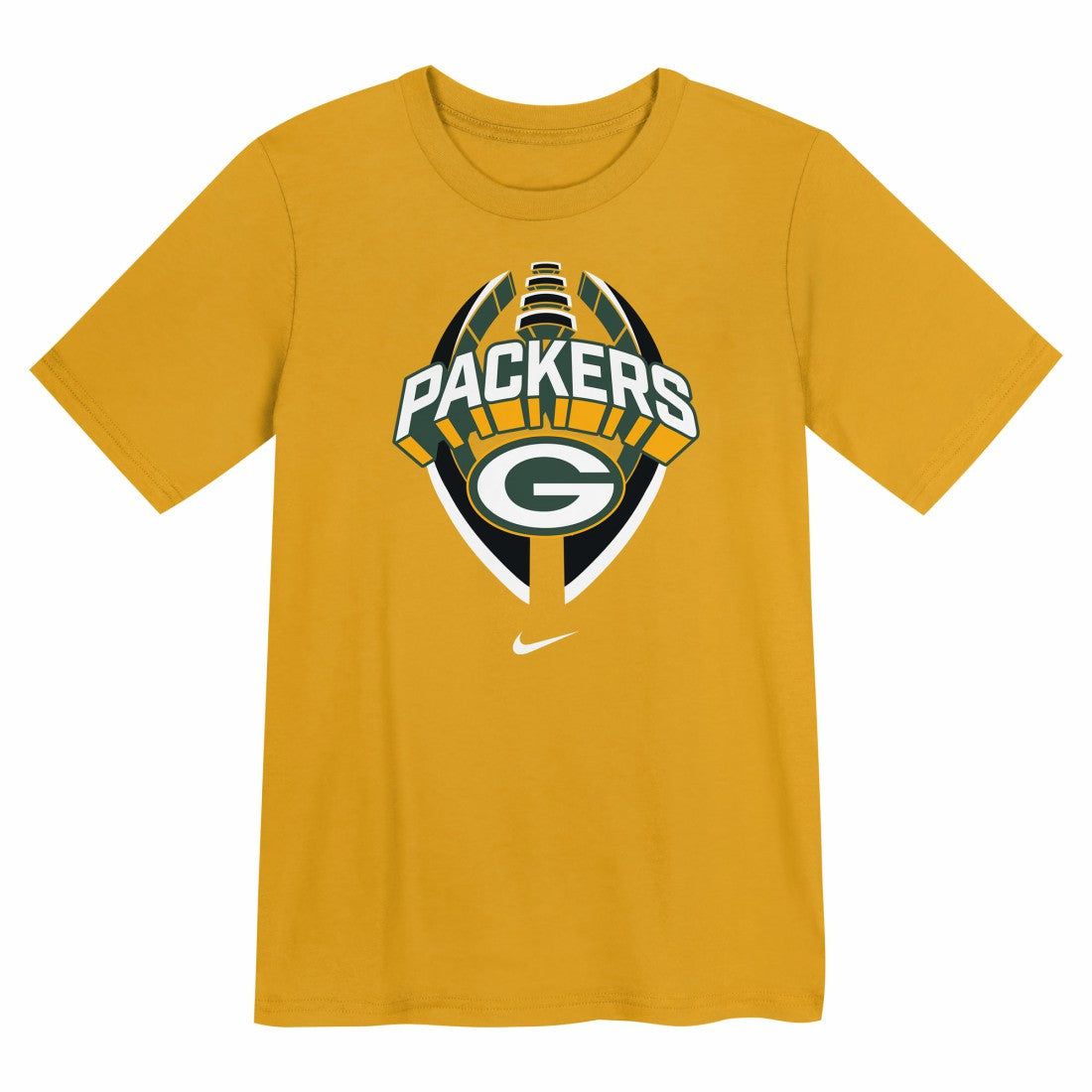 Green Bay Packers Preschool Icon Legend Dri-FIT T-Shirt - Gold - Nike