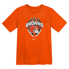 Cleveland Browns Preschool Icon Legend Dri-FIT T-Shirt - Orange - Nike