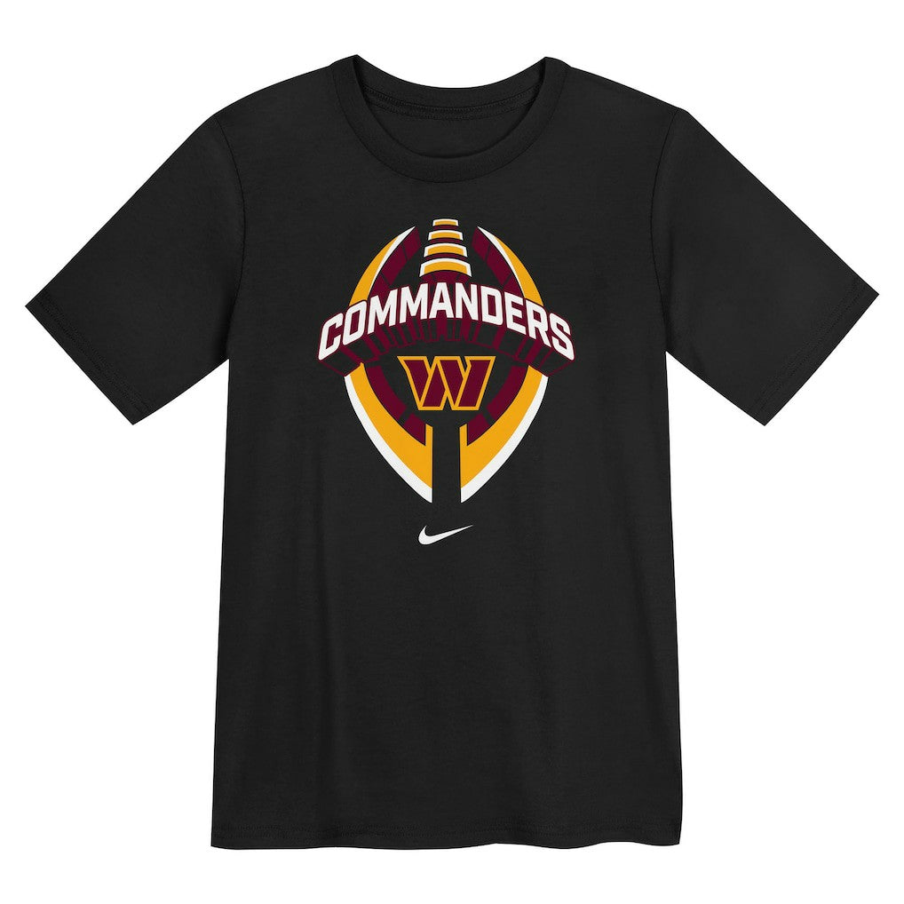 Washington Commanders Preschool Icon Legend Dri-FIT T-Shirt - Black - Nike