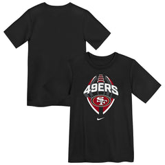 San Francisco 49ers Preschool Icon Legend Dri-FIT T-Shirt - Black - Nike