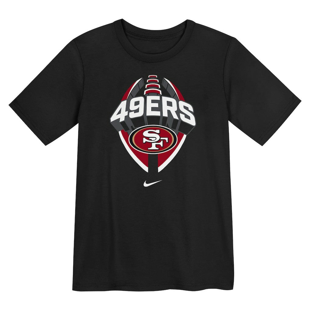 San Francisco 49ers Preschool Icon Legend Dri-FIT T-Shirt - Black - Nike