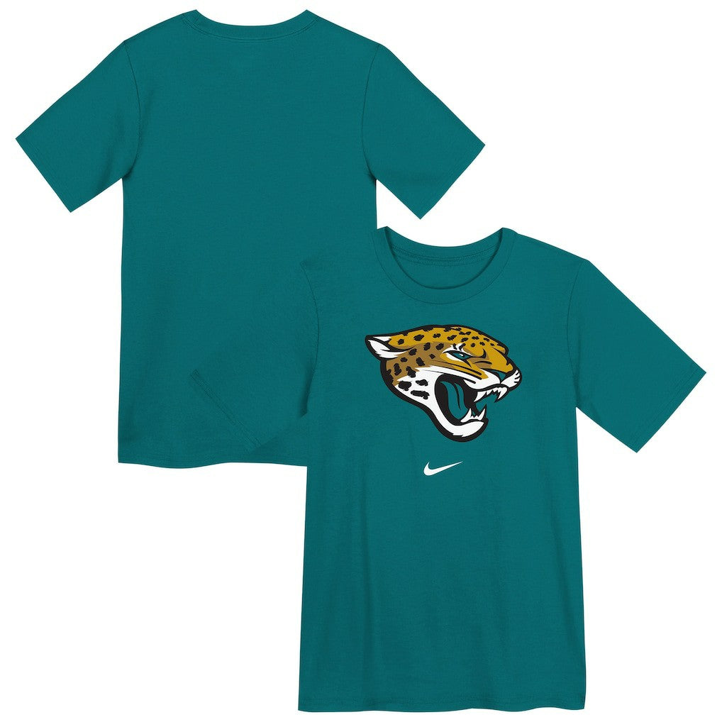 Jacksonville Jaguars Preschool Primary Logo Legend Performance T-Shirt - Teal - Nike