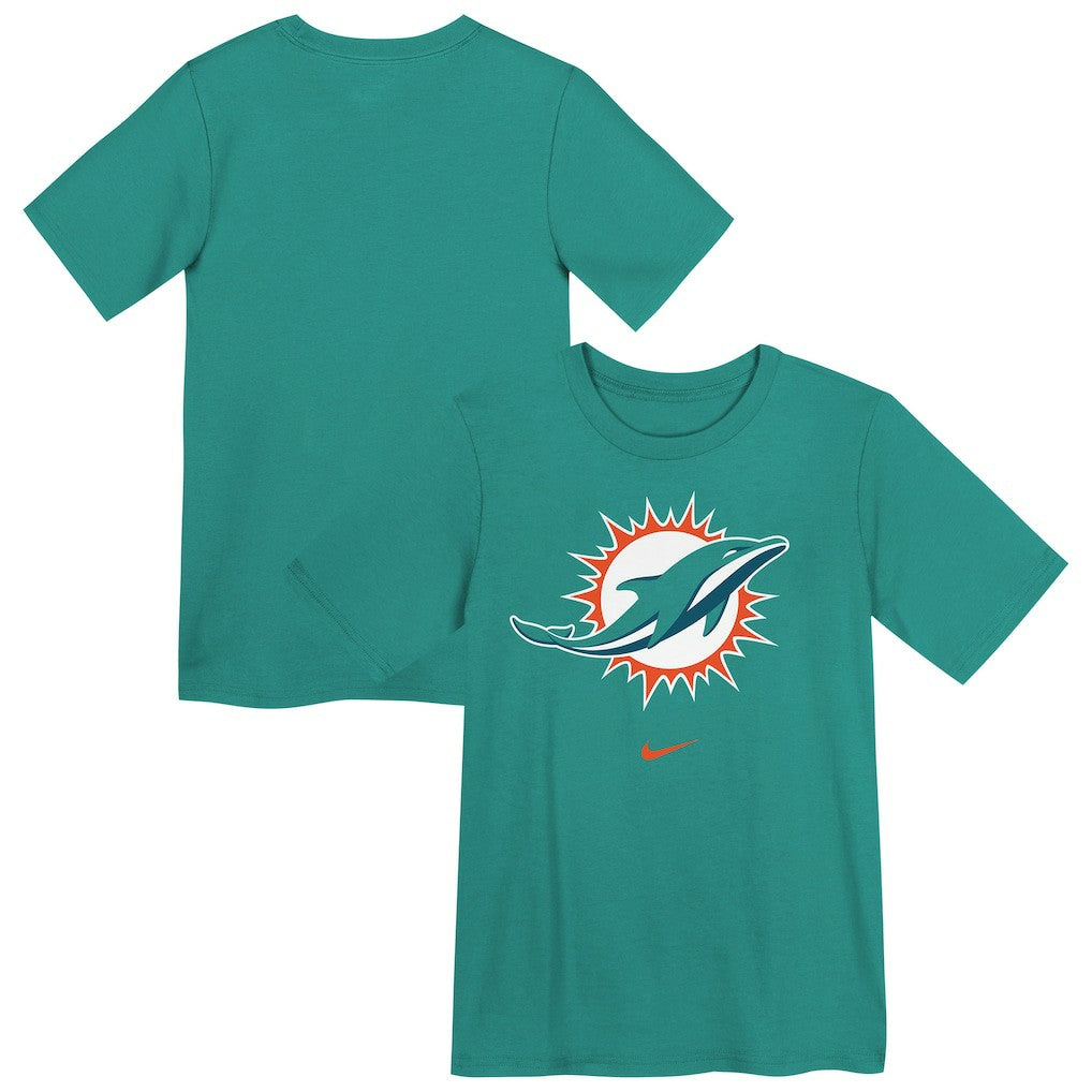 Miami Dolphins Preschool Primary Logo Legend Performance T-Shirt - Aqua - Nike