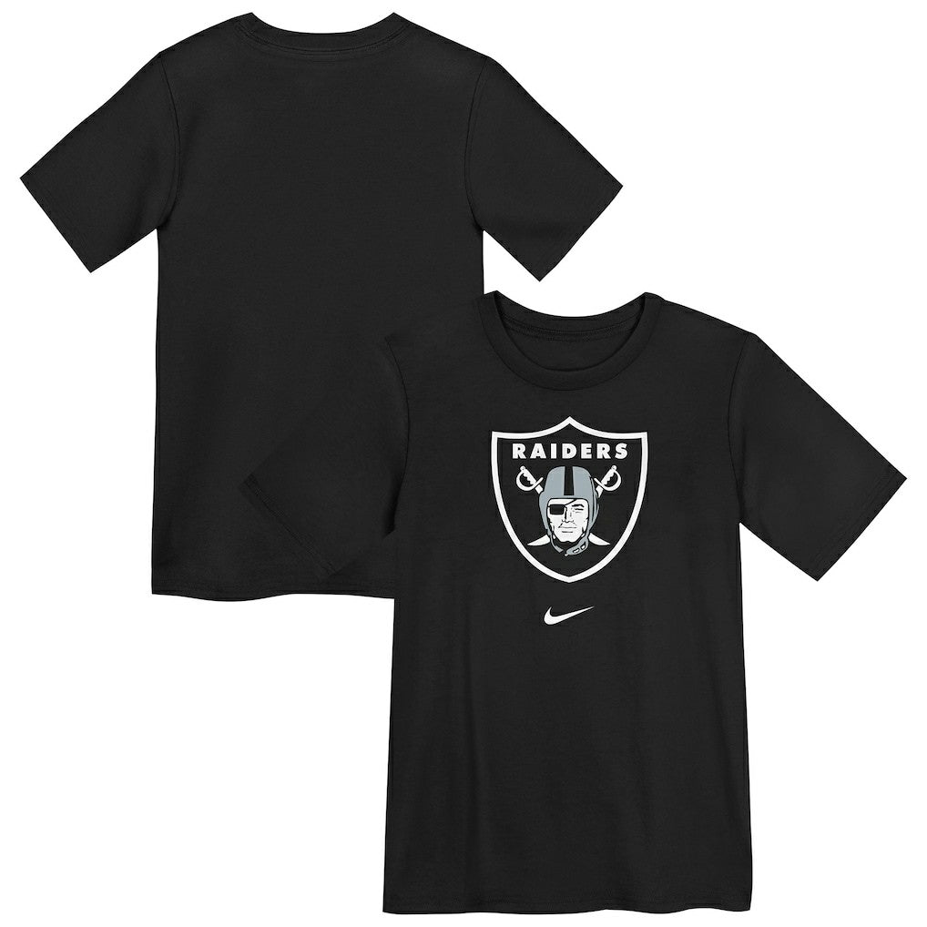 Las Vegas Raiders Preschool Primary Logo Legend Performance T-Shirt - Black - Nike