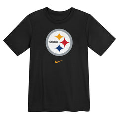 Pittsburgh Steelers Preschool Primary Logo Legend Performance T-Shirt - Black - Nike