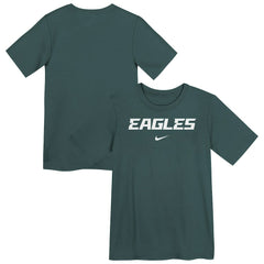 Philadelphia Eagles Preschool Wordmark T-Shirt - Midnight Green - Nike