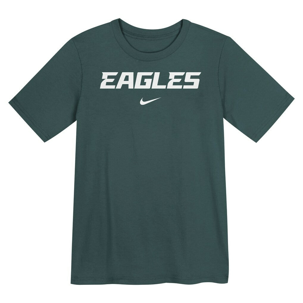 Philadelphia Eagles Preschool Wordmark T-Shirt - Midnight Green - Nike
