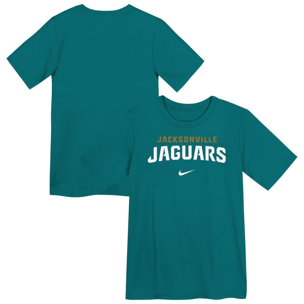 Jacksonville Jaguars Preschool Wordmark T-Shirt - Teal - Nike