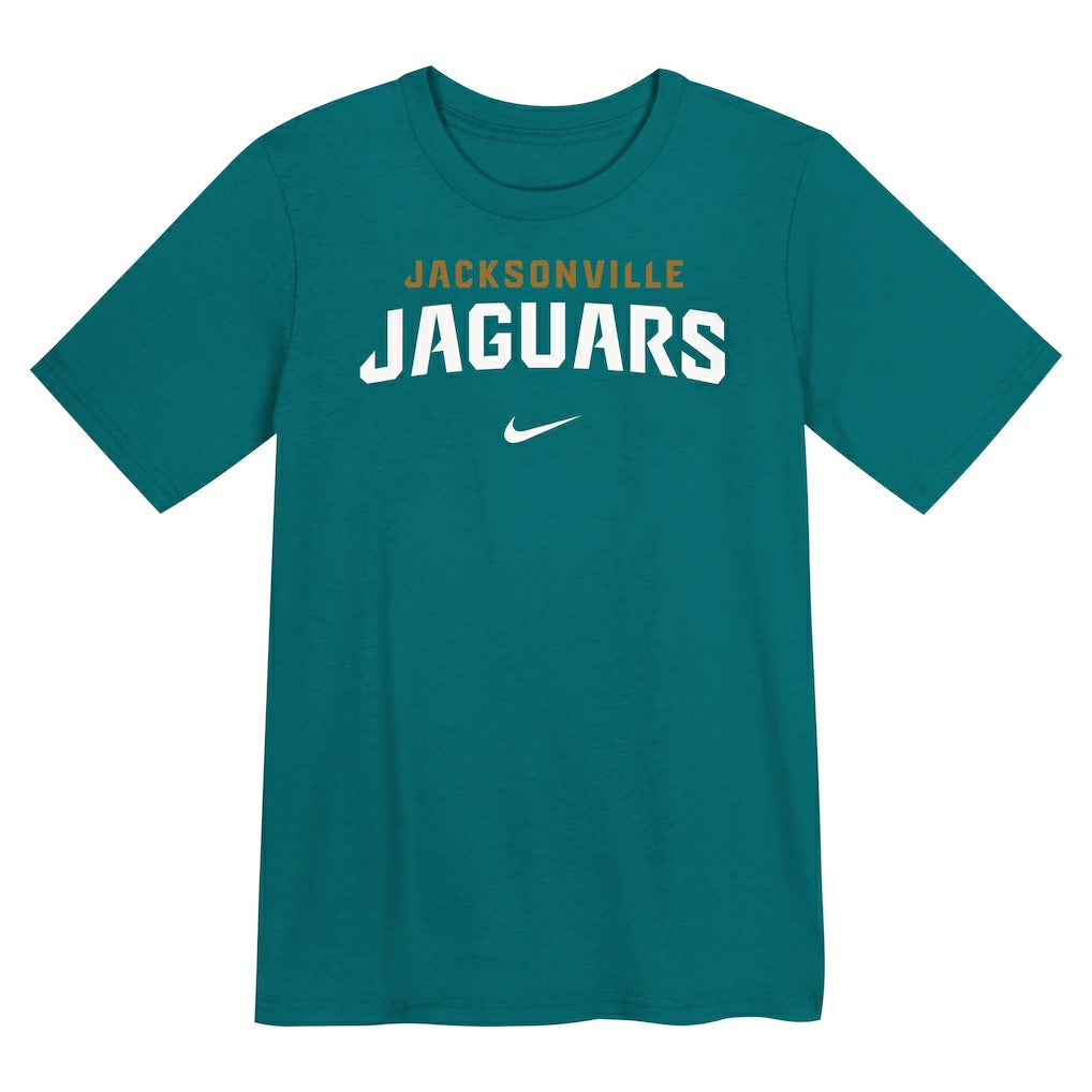 Jacksonville Jaguars Preschool Wordmark T-Shirt - Teal - Nike