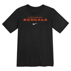 Cincinnati Bengals Preschool Wordmark T-Shirt - Black - Nike