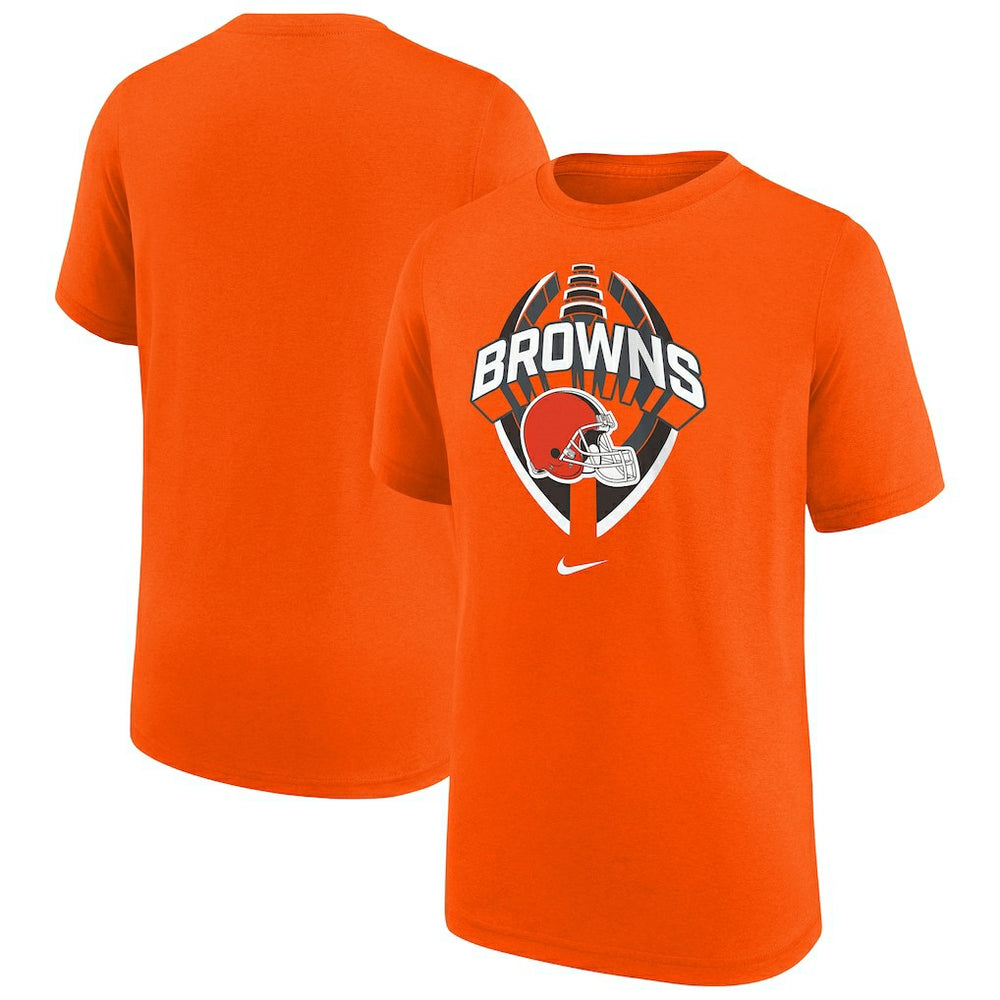 Cleveland Browns Youth Icon Legend T-Shirt - Orange - Nike