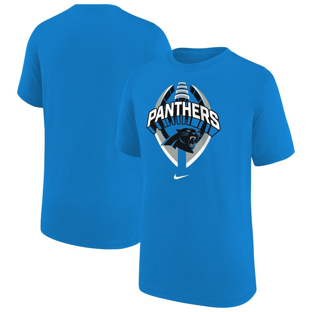 Carolina Panthers Youth Icon Legend T-Shirt - Blue - Nike