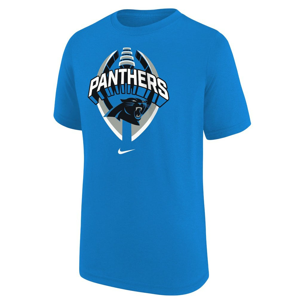 Carolina Panthers Youth Icon Legend T-Shirt - Blue - Nike