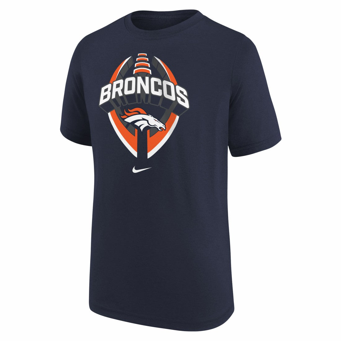 Denver Broncos Youth Icon Legend T-Shirt - Navy - Nike