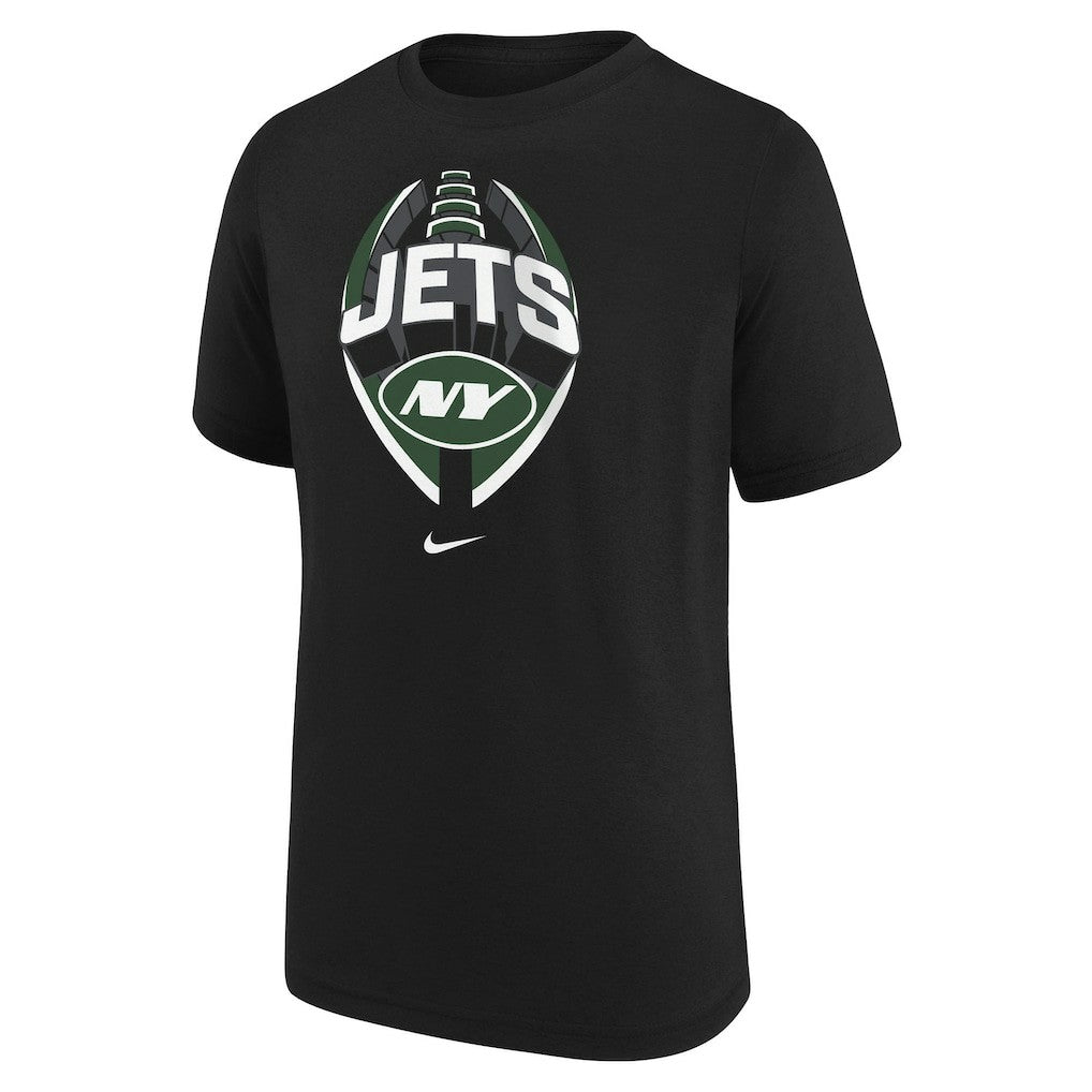 New York Jets Youth Icon Legend T-Shirt - Black - Nike