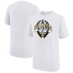 New Orleans Saints Youth Icon Legend T-Shirt - White - Nike