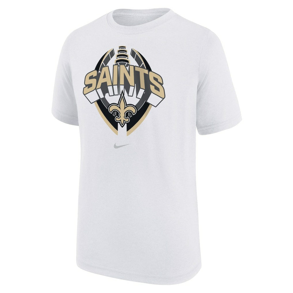 New Orleans Saints Youth Icon Legend T-Shirt - White - Nike