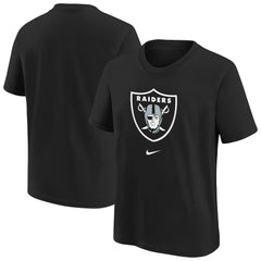 Las Vegas Raiders Youth Primary Logo Legend T-Shirt - Black - Nike