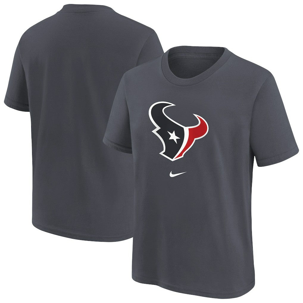 Houston Texans Youth Primary Logo Legend T-Shirt - Anthracite - Nike