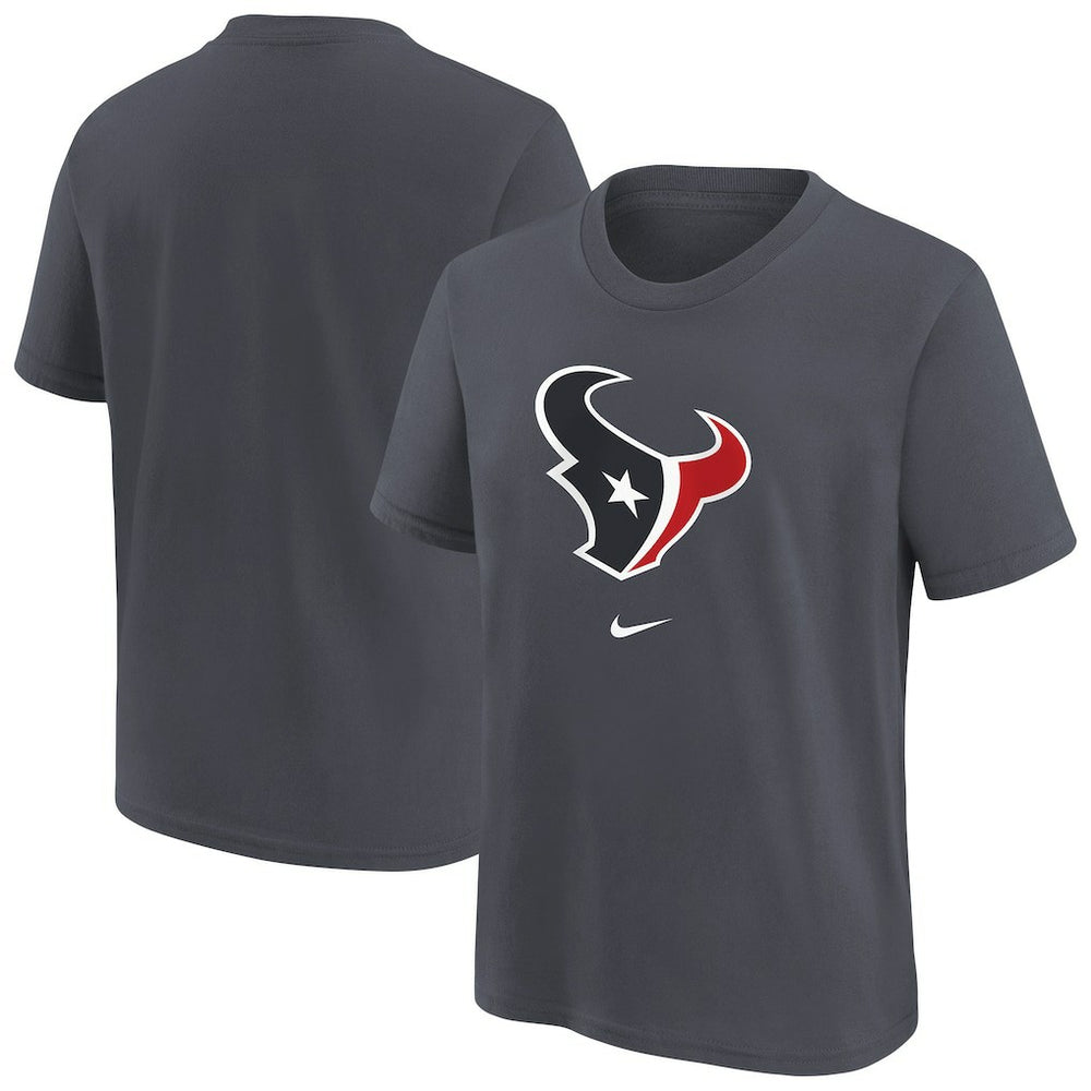 Houston Texans Youth Primary Logo Legend T-Shirt - Anthracite - Nike