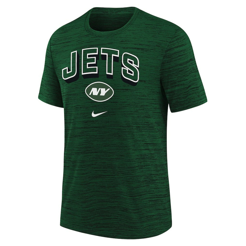 New York Jets Youth Sideline Velocity Performance T-Shirt - Green - Nike
