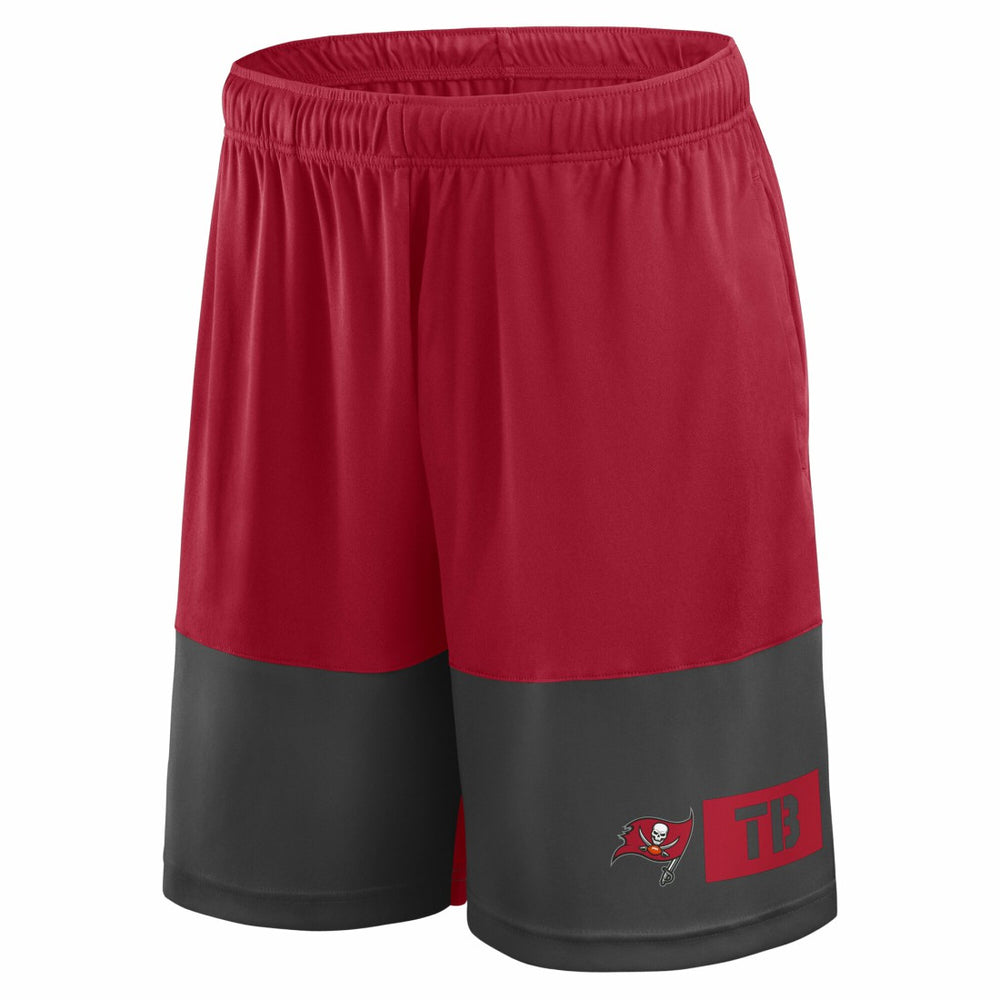 Tampa Bay Buccaneers Big & Tall Best of the Best Performance Shorts - Red/Pewter - Fanatics