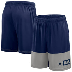 Dallas Cowboys Big & Tall Best of the Best Performance Shorts - Navy/Silver - Fanatics
