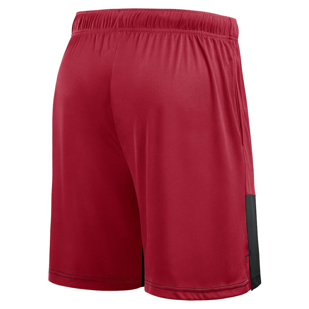 San Francisco 49ers Big & Tall Best of the Best Performance Shorts - Scarlet/Black - Fanatics