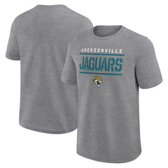 Jacksonville Jaguars Big & Tall Top Notch T-Shirt - Heather Gray - Fanatics