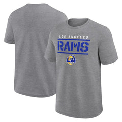 Los Angeles Rams Big & Tall Top Notch T-Shirt - Heather Gray - Fanatics