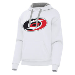 Carolina Hurricanes Antigua Women's Victory Pullover Hoodie - White | NHL discount