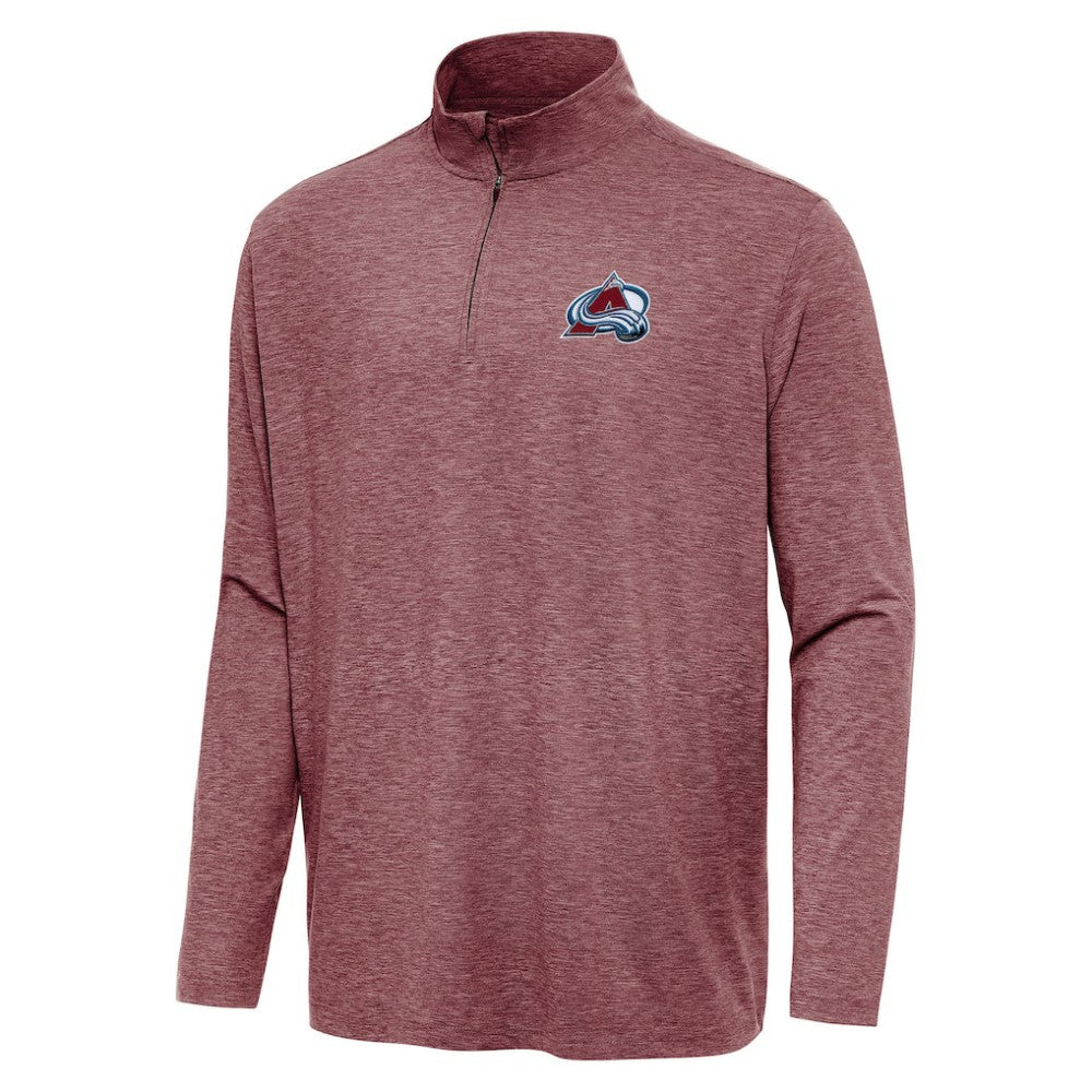 Colorado Avalanche Antigua Hunk Quarter-Zip Top - Burgundy | NHL online