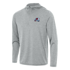 Colorado Avalanche Antigua Tidy Quarter-Zip Hoodie - Heather Gray | NHL near me