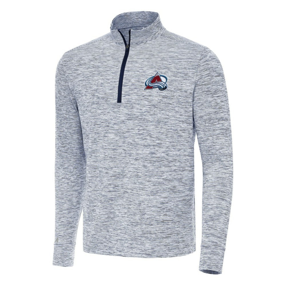 Colorado Avalanche Antigua Cause Quarter-Zip Top - Navy | NHL Clearance