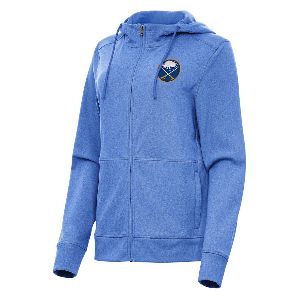 Buffalo Sabres Antigua Women's Seeker Full-Zip Hoodie - Heather Royal | NHL discount