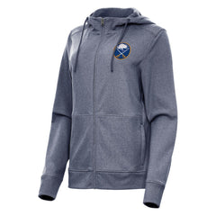 Buffalo Sabres Antigua Women's Seeker Full-Zip Hoodie - Heather Navy | NHL sale