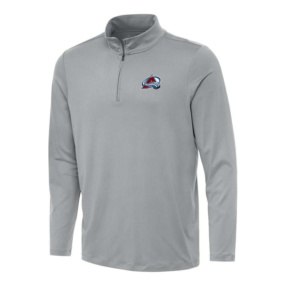 Colorado Avalanche Antigua Reprocess Quarter-Zip Top - Gray | NHL online