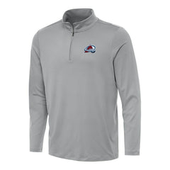 Colorado Avalanche Antigua Reprocess Quarter-Zip Top - Gray | NHL online