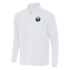 Buffalo Sabres Antigua Intent Quarter-Zip Top - White | NHL sale