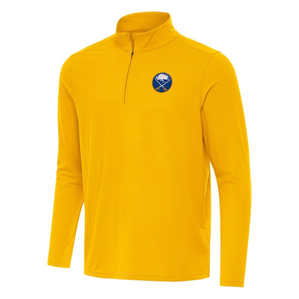 Buffalo Sabres Antigua Intent Quarter-Zip Top - Gold | NHL online