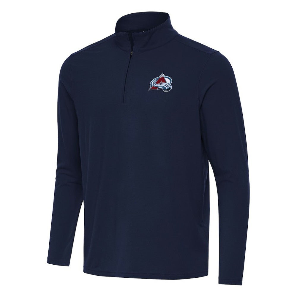 Colorado Avalanche Antigua Intent Quarter-Zip Top - Navy | NHL Clearance