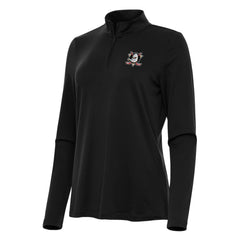 Anaheim Ducks Antigua Women's Reprocess Quarter-Zip Top - Black | NHL discount
