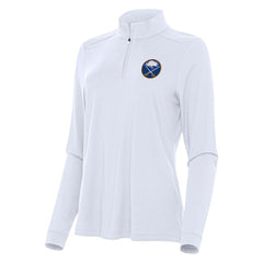 Buffalo Sabres Antigua Women's Intent Quarter-Zip Top - White | NHL near me